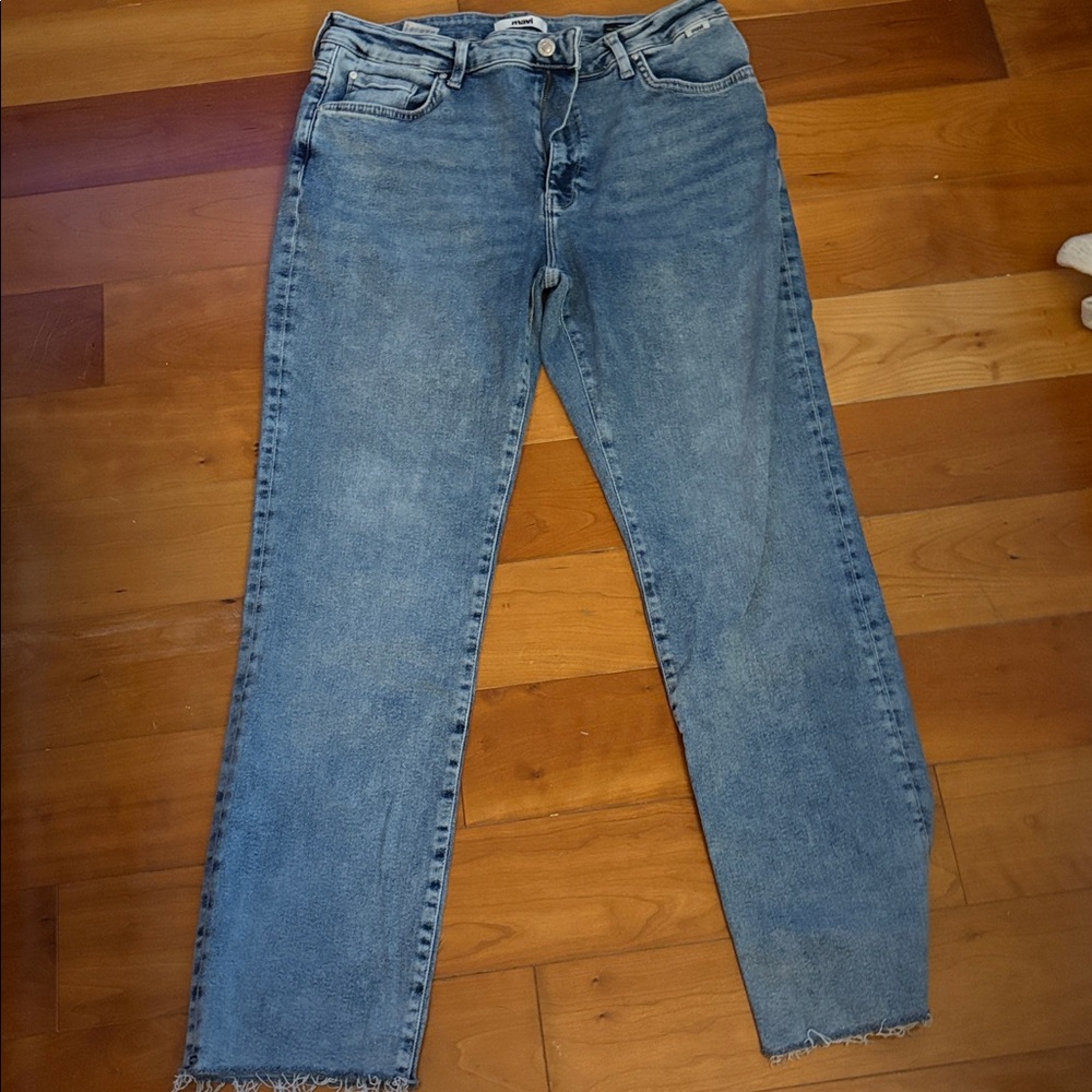 Mavi Viola High-Rise Slim Straight Jeans